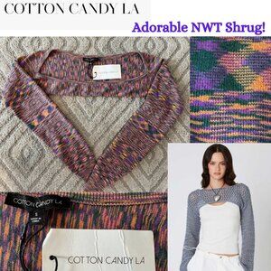 Versatile NWT Cotton Candy LA Shrug